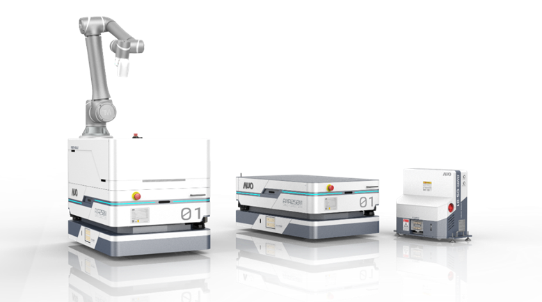 88858cc永利數位開發的自主式移動機器人（AMR250M），搭配全向輪並結合AI演算法、2D LiDAR、3D攝影機等技術，協助客戶實現產線全自動化